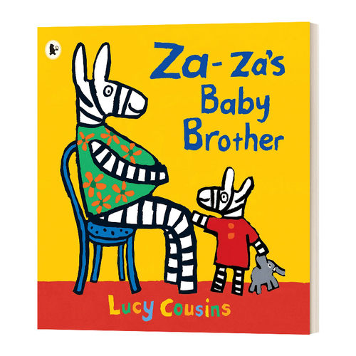 Za-za's Baby Brother 扎扎的弟弟进口原版英文书籍