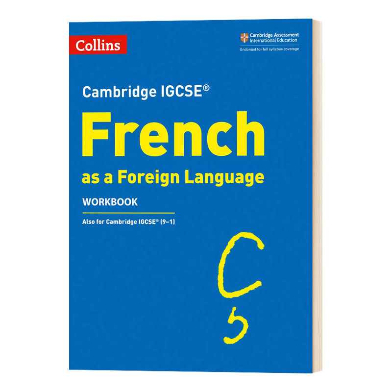 Cambridge IGCSE French Workbook 柯林斯剑桥国际初中法语练习册进口原版英文书籍