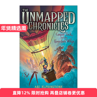 英文原版 Casper Tock and the Everdark Wings 云上之国 魔法王国系列 爱与勇气的冒险故事 英文版 进口英语原版书籍