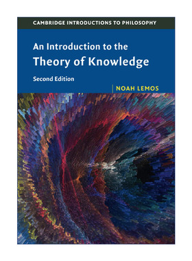 英文原版 An Introduction to the Theory of Knowledge 知识论导论 剑桥哲学导论系列 英文版 进口英语原版书籍