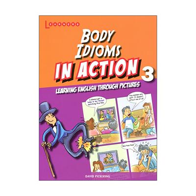 英文原版 Body Idioms In Action 3 学乐画中画 身体成语卷3 英文版 进口英语原版书籍