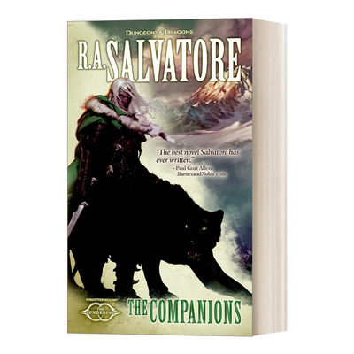 英文原版小说 The Companions The Legend of Drizzt 龙与地下城 崔斯特传奇 故友 R. A. Salvatore 英文版 进口英语原版书籍