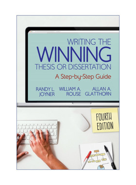 英文原版 Writing the Winning Thesis or Dissertation 如何写出卓越的学位论文 英文论文步骤指南 英文版 进口英语原版书籍