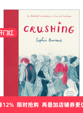 Crushing 暗恋 爱与孤独的不幸冒险 Sophie Burrows 精装绘本 V&A年度插画奖进口原版英文书籍
