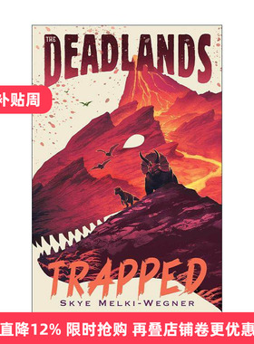 英文原版 The Deadlands Trapped 死亡之地2 被困 动物恐龙小说 英文版 进口英语原版书籍