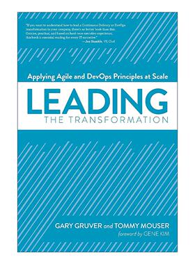 英文原版 Leading the Transformation 引领变革 大规模应用敏捷和DevOps原则 英文版 进口英语原版书籍