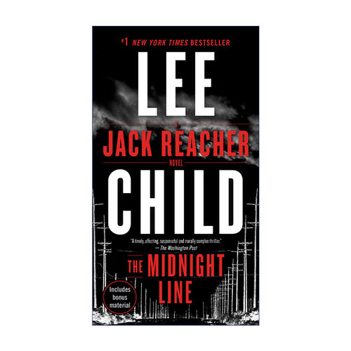 英文原版 The Midnight Line 命悬一线 Jack Reacher侠探杰克雷切尔系列22 Lee Child李查德 英文版 进口英语原版书籍