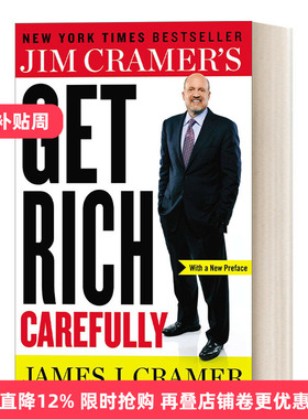 英文原版 Jim Cramer's Get Rich Carefully 吉姆·克莱默小心致富 知名股市财经名嘴 投资 理财 英文版 进口英语原版书籍