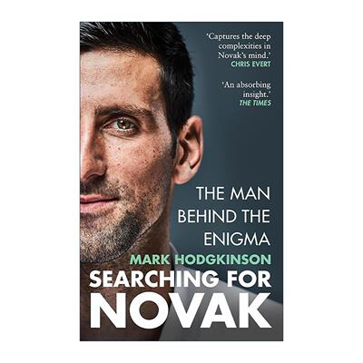 英文原版 Searching for Novak 寻找诺瓦克 谜一样的男人 2024年巴黎奥运会冠军 网球金满贯 德约科维奇传记 进口英语原版书籍