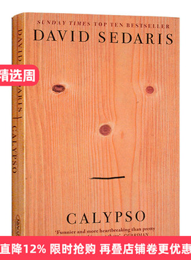 英文原版 Calypso 卡利普索 David Sedaris 英文版 进口原版英文书籍