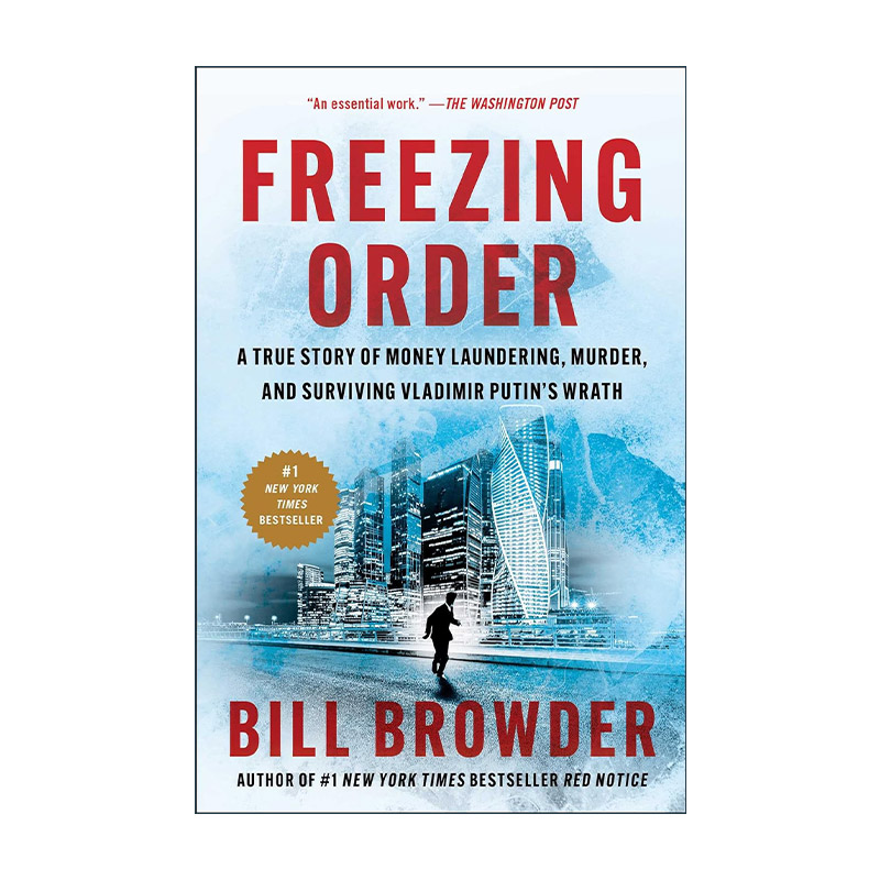 英文原版 Freezing Order 冻结令 关于财务 谋杀和一个人为正义而奋斗的真实故事 英文版 进口英语原版书籍
