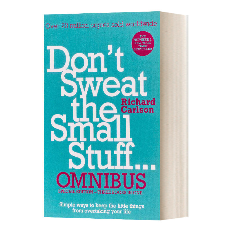 英文原版 Don't Sweat the Small Stuff... Omnibus 别再为小事抓狂 小事永远只是小事 英文版 进口英语原版书籍