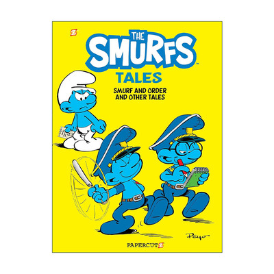英文原版 The Smurf Tales 6 蓝精灵故事6 图像小说 英文版 进口英语原版书籍