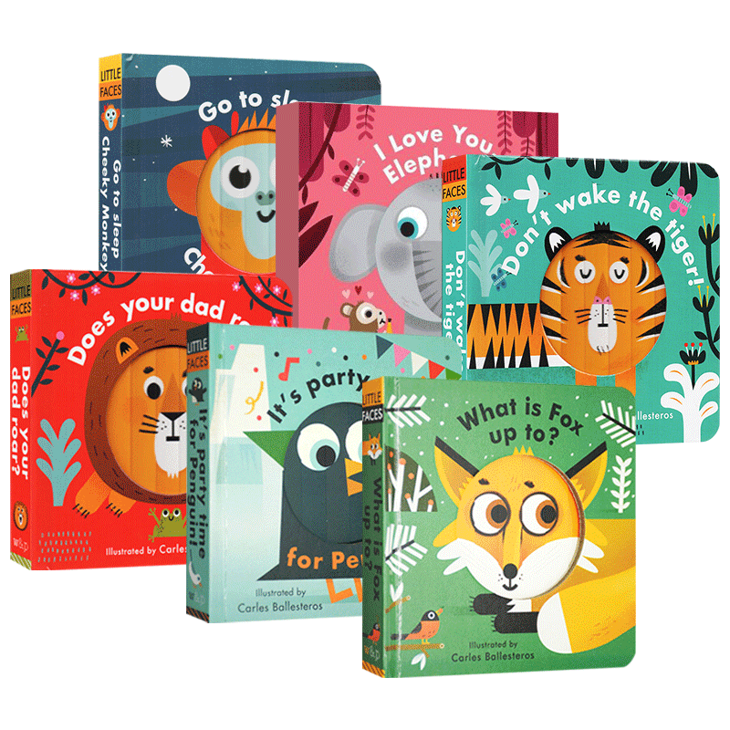 百变脸谱系列绘本6册景书