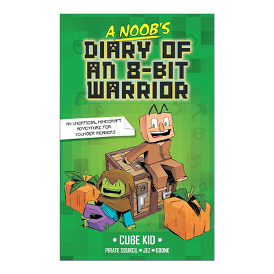 A Noob's Diary of an 8-Bit Warrior 英雄史蒂夫战士 新手日记进口原版英文书籍