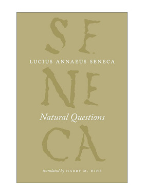 英文原版 Natural Questions The Complete Works of Lucius Annaeus Seneca 自然问题 芝加哥大学塞涅卡系列 哲学 进口英语书籍