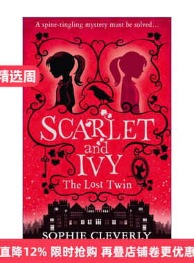 英文原版 The Lost Twin 斯嘉丽和艾薇推理系列1 失踪的双胞胎姐妹 Sophie Cleverly儿童侦探小说 英文版 进口英语原版书籍