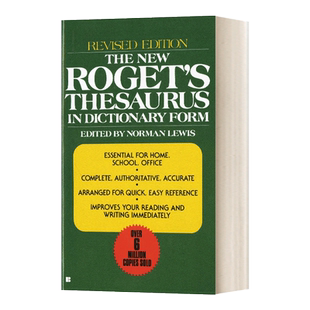 英文原版 The New Roget's Thesaurus in Dictionary Form Revised Edition 新罗格的词典形式 修订版 英文版 进口英语原版书籍
