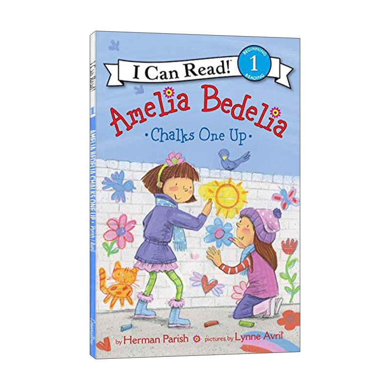 英文原版 Amelia Bedelia Chalks One Up 阿米莉亚 糊涂女佣分级阅读 I Can Read Level 1 英文版 进口英语原版书籍
