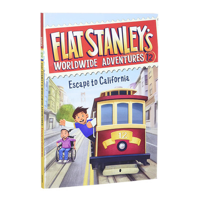 Flat Stanley's Worldwide Adventures 12 纸片人斯坦利环球历险记12进口原版英文书籍