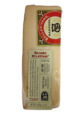 即食芝士美国奶酪SARTORI CHEESE萨酡芭拉维他意大利香醋味干酪