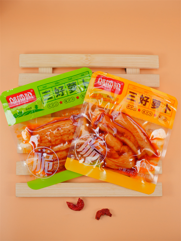 邬辣妈三好萝卜香辣味藤椒味