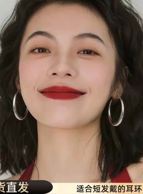 适合短发戴的耳环女轻奢高级感