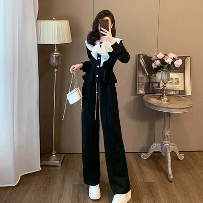 小香风时尚减龄套装女春秋冬季高级感休闲两件套洋气穿搭一整套