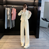 高级感国风刺绣休闲两件套秋日ootd穿搭一整套 女春秋季 新中式 套装