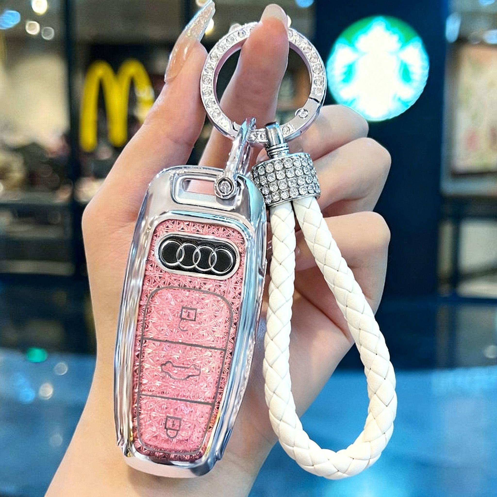 适用于奥迪A6L汽车钥匙套