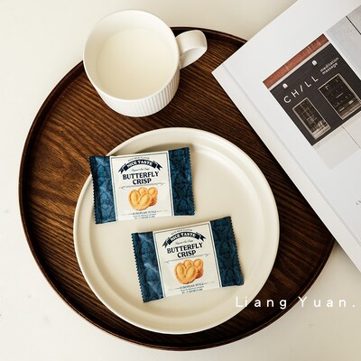 良缘结婚喜糖唯口爱欧式蝴蝶酥酥脆奶香饼干点心休闲零食散装250g