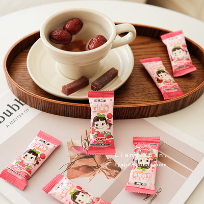 不二家益生菌山楂果条软糖