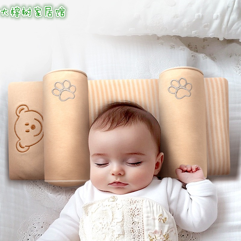 防跌落侧睡枕全棉枕头1