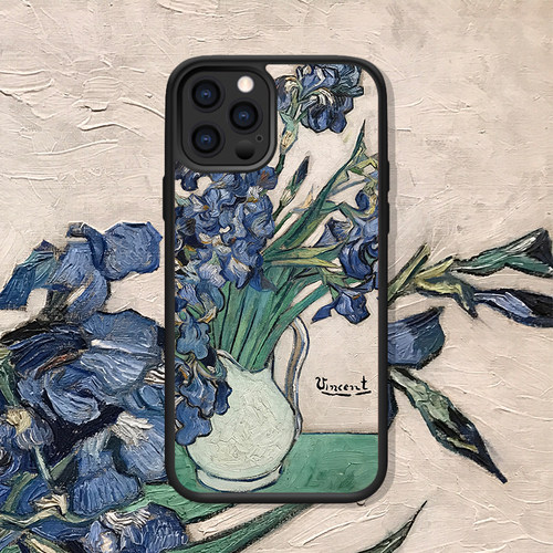 iPhone78X金属硅胶美术防摔