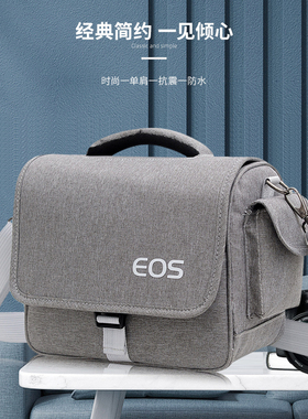 微单相机包单反微单单肩包防水摄影包适用于佳能200D 6D2 800D90D
