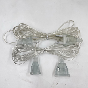 晋天喜灯串灯带3米开关延长线24V防水8模式控制器公母接插头