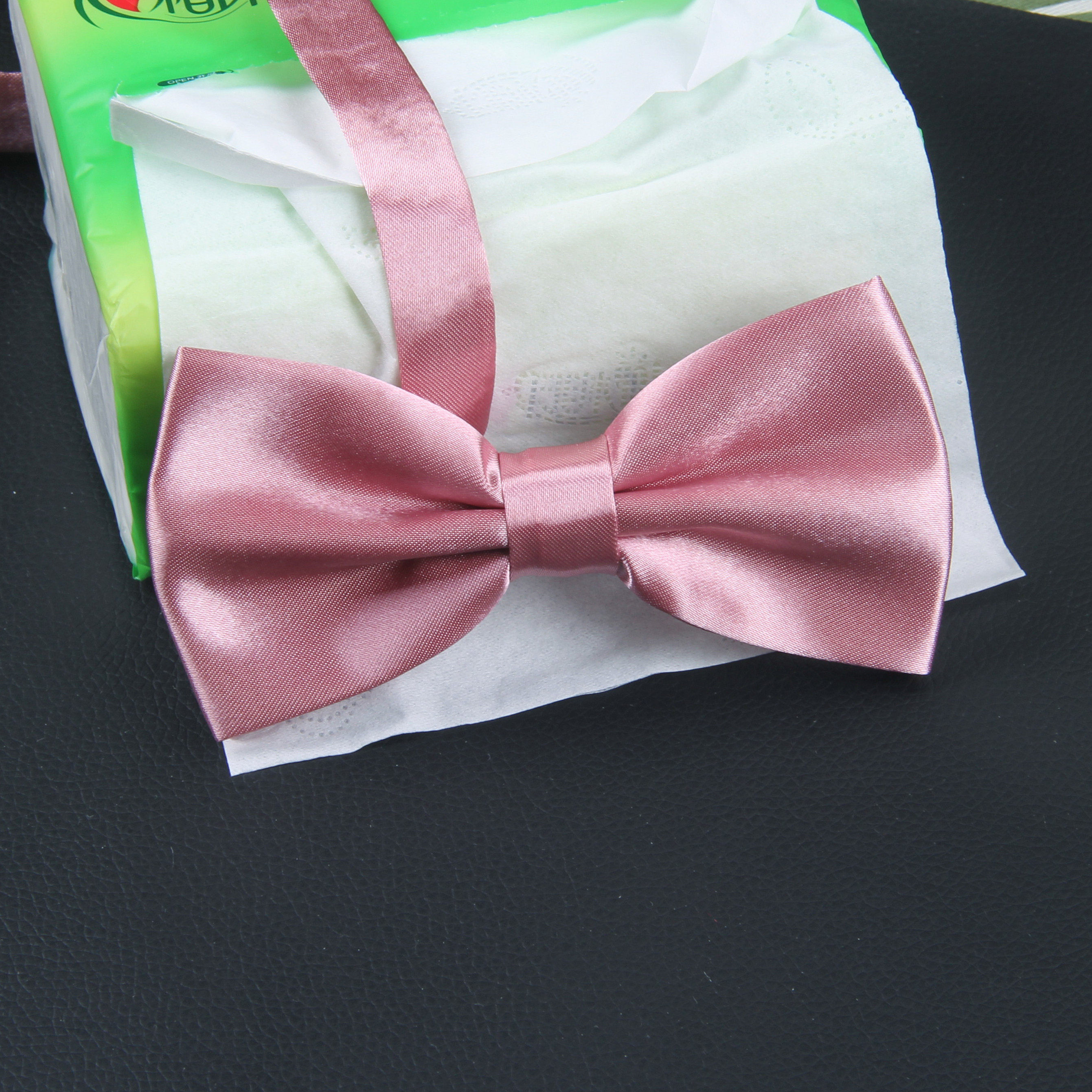 bow tie 男女士 新郎伴郎结婚礼西服正装 浓粉色蝴蝶结领结