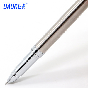 宝克钢笔弯头美工笔学生用可替换墨囊练字笔成人硬笔书法笔商务