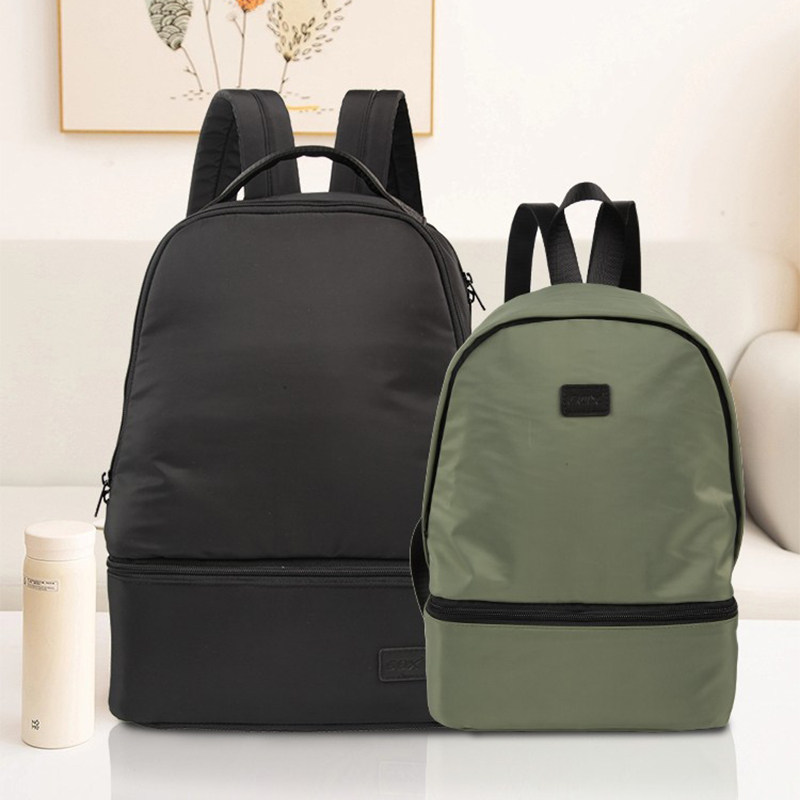 gox饭盒通勤保温袋铝箔上学包收纳包上班带饭便当盒餐盒双肩背包