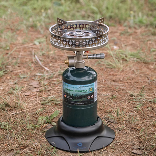 柯曼丙烷罐底座PG 196燃气罐支架单个轻量桌边燃气罐固定支撑