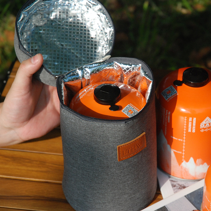 扁氣罐收納防撞便攜存儲防高溫