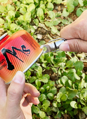 柯曼巨蟹卡钳气罐打孔器扁气罐密封口盖子挂在钥匙扣连扁气转接头