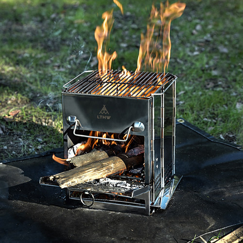 LTHW旅腾柴火炉折叠便携