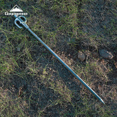 柯曼不锈钢宠物地钉户外栓狗器帐篷钉营地钉野营配件可旋转栓狗桩