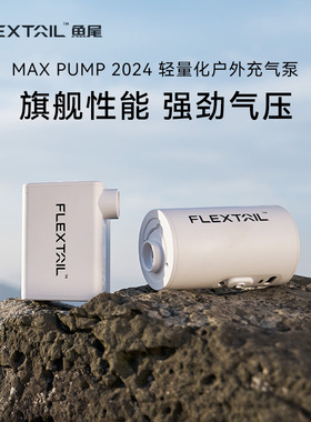 FLEXTAIL鱼尾迷你充气泵抽充两用便携电动户外露营气垫床垫打气泵