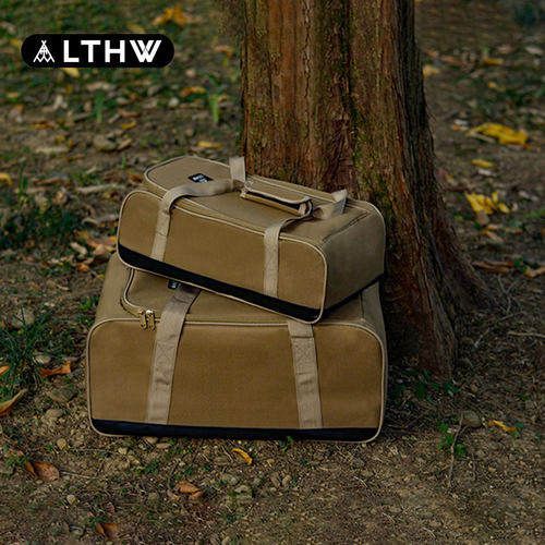 LTHW旅腾户外野餐包收纳包手拎包大容量炊具包耐磨露营野营装备包