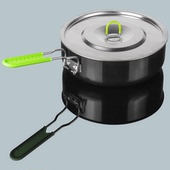 兄弟捷登BRS P26户外折叠锅户外煎锅野营家用便携炒菜大容量炒锅