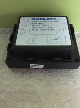 原装BRAHMA控制器CM12U 燃气点火控制器37053005 TGRD61 DTEN31
