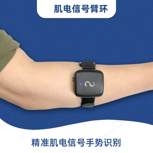 sEMG单导肌电信号+6轴IMU臂环