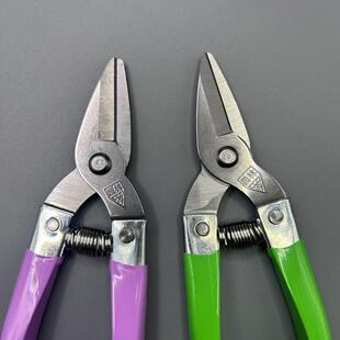 编藤家用摘果剪刀采果子园艺柑橘桔子剪葡萄修花枝剪刀专用果把